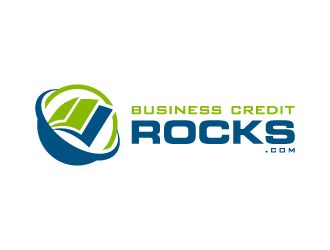 Business Credit Rocks  logo design by pencilhand
