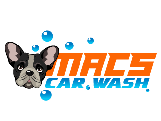 Macs car wash logo design by THOR_