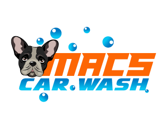 Macs car wash logo design by THOR_