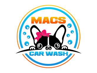Macs car wash logo design by done