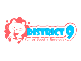 District 9 logo design by mikael