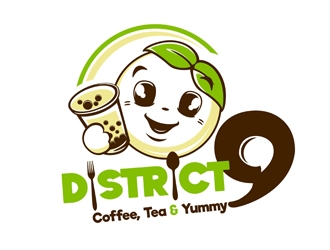 District 9 logo design by veron