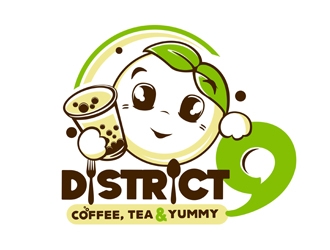 District 9 logo design by veron