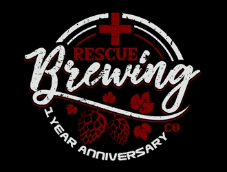 Rescue Brewing Co logo design by DreamLogoDesign