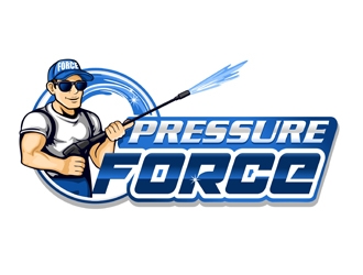 Pressure Force logo design by veron
