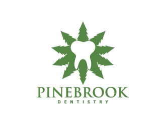 Pinebrook Dentistry logo design by Aelius
