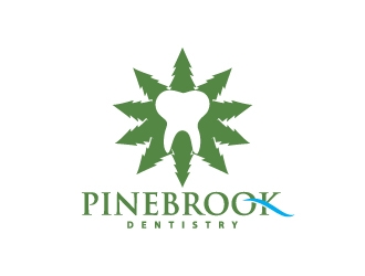 Pinebrook Dentistry logo design by Aelius