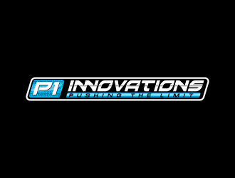 P1 Innovations Pushing the Limit Logo Design