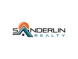 Sanderlin Realty logo design by Suvendu