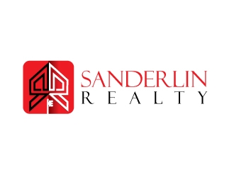 Sanderlin Realty logo design by Suvendu