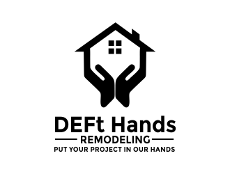 DEFt Hands Remodeling logo design by aldesign