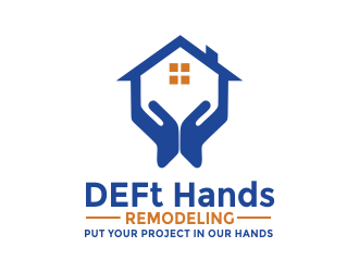 DEFt Hands Remodeling logo design by aldesign