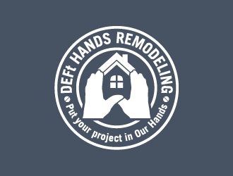 DEFt Hands Remodeling logo design by josephope