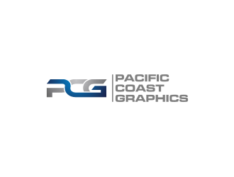 Pacific Coast Graphics logo design by dewipadi