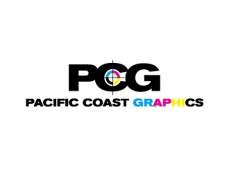 Pacific Coast Graphics logo design by serdadu