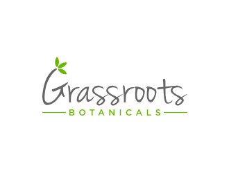 grassroots botanicals  logo design by nurul_rizkon