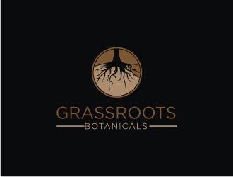 grassroots botanicals  logo design by cecentilan