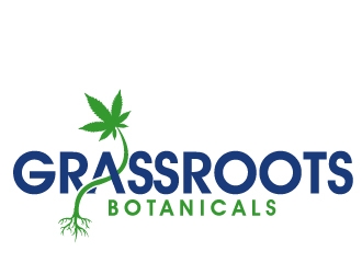 grassroots botanicals  logo design by PMG