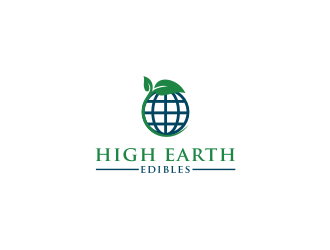 high earth edibles logo design by cecentilan