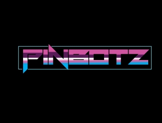 Pinbotz logo design by Erasedink