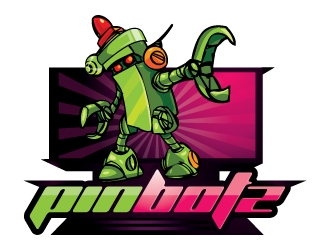 Pinbotz logo design by Suvendu
