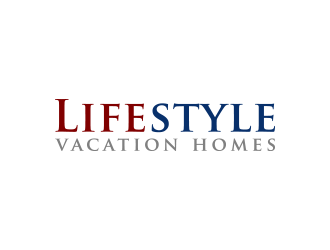 Lifestyle Vacation Homes logo design by lexipej