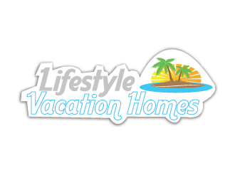 Lifestyle Vacation Homes logo design by czars