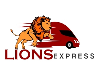 LIONS EXPRESS  logo design by mckris