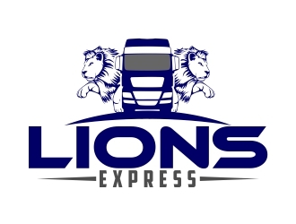 LIONS EXPRESS  logo design by mckris
