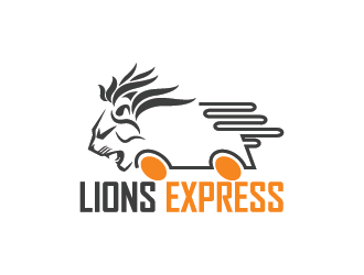 LIONS EXPRESS  logo design by czars