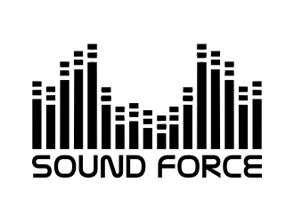 Sound Force logo design by aldesign