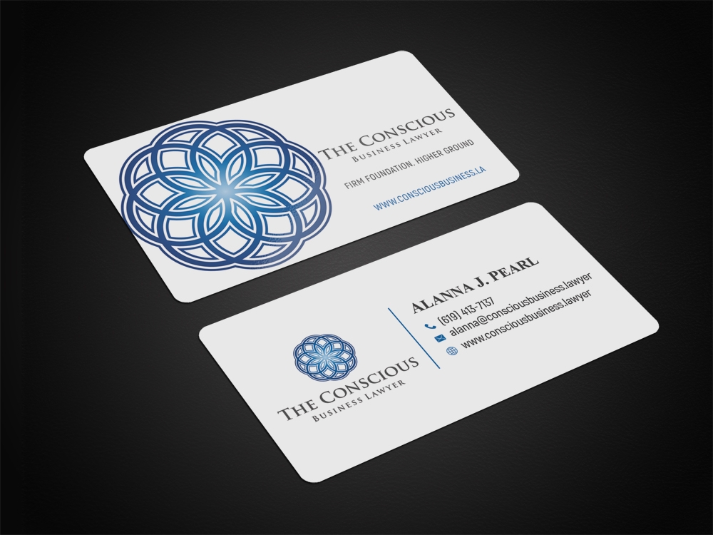 The Conscious Business Lawyer logo design by aamir