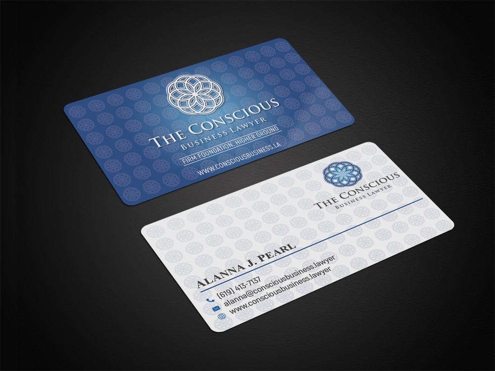 The Conscious Business Lawyer logo design by aamir