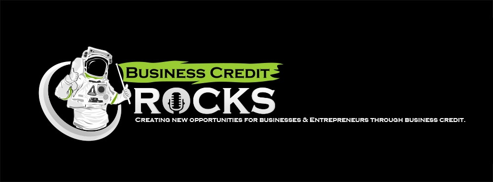 Business Credit Rocks  logo design by Aliiv