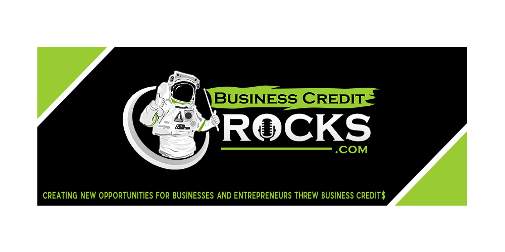 Business Credit Rocks  logo design by Optimus