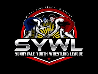 Sunnyvale Youth Wrestling League logo design by daywalker
