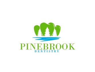 Pinebrook Dentistry logo design by MarkindDesign