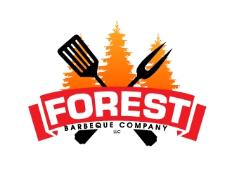 Forest Barbeque Company LLC logo design by ElonStark