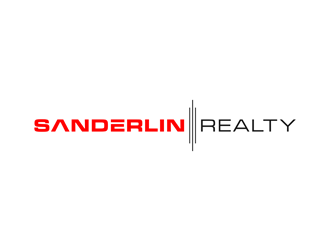 Sanderlin Realty logo design by alby