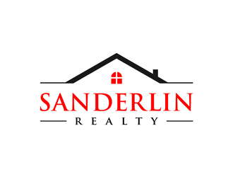 Sanderlin Realty logo design by alby