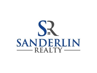 Sanderlin Realty logo design by pixalrahul
