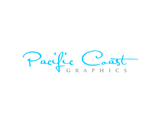 Pacific Coast Graphics logo design by alby