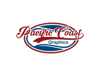 Pacific Coast Graphics logo design by Greenlight
