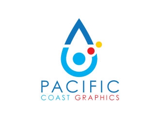 Pacific Coast Graphics logo design by sanu