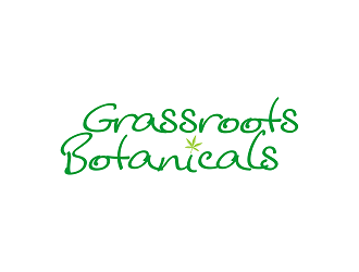 grassroots botanicals  logo design by Republik