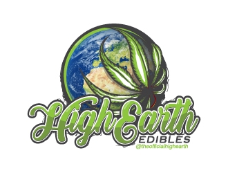 high earth edibles logo design by Dddirt