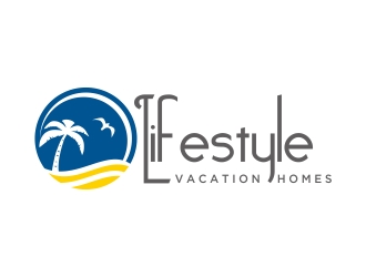 Lifestyle Vacation Homes logo design by cikiyunn