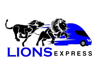 LIONS EXPRESS  logo design by mckris