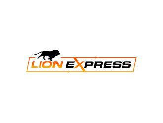 LIONS EXPRESS  logo design by WooW