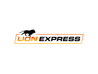 LIONS EXPRESS  logo design by WooW